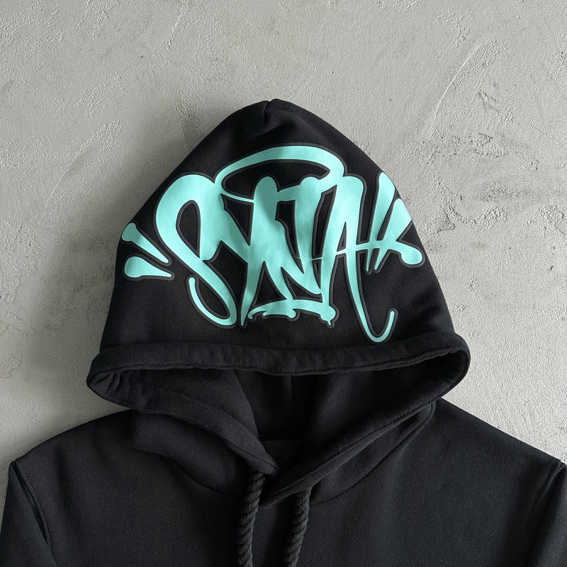 Tracksuit Syna Black/Baby Blue