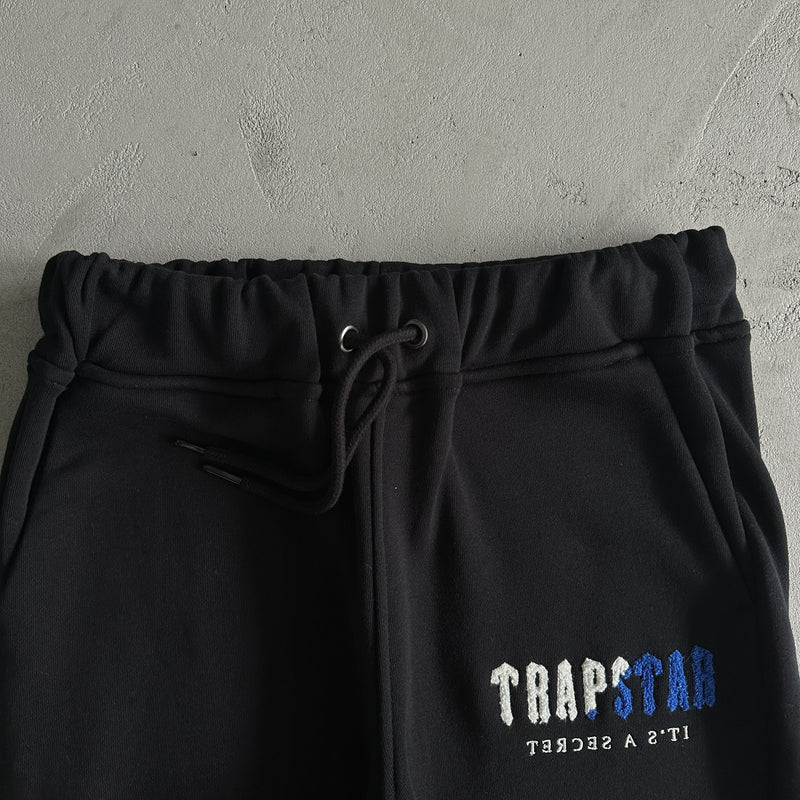 Conjunto Trapstar Chenille Preto/Azul