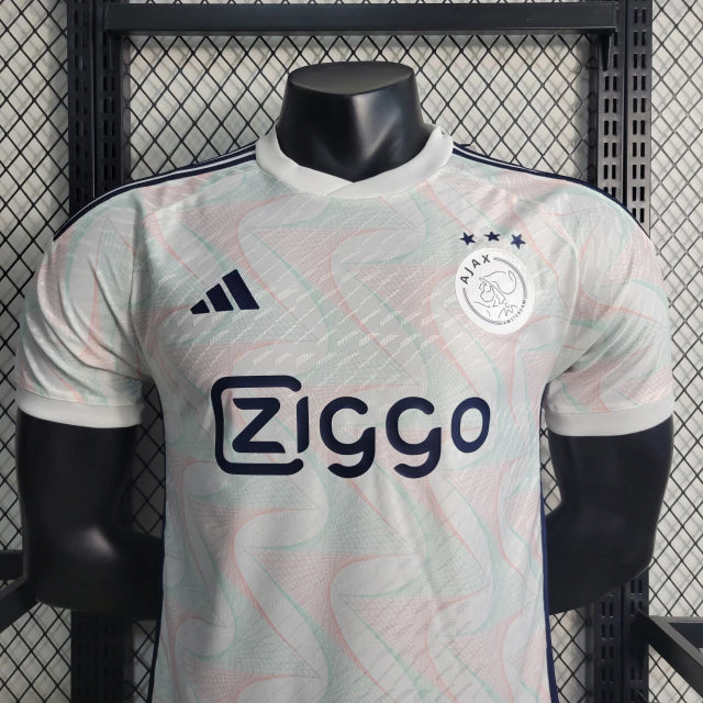 Camisa Ajax Away 23/24 s/n° Player Version Adidas - Branco