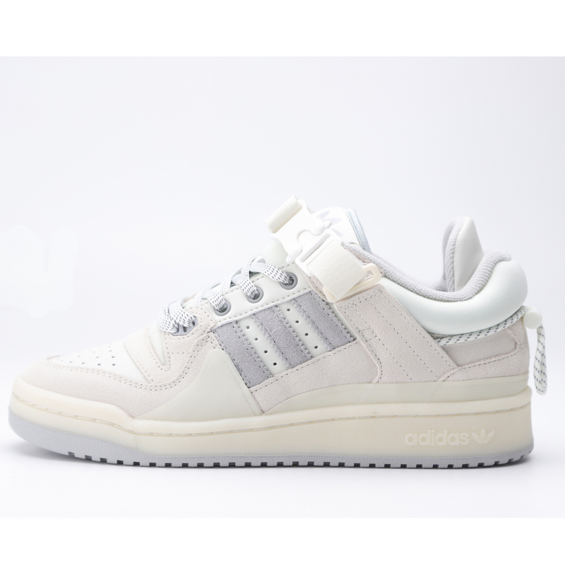 Bad Bunny x Adidas Forum Buckle Low White