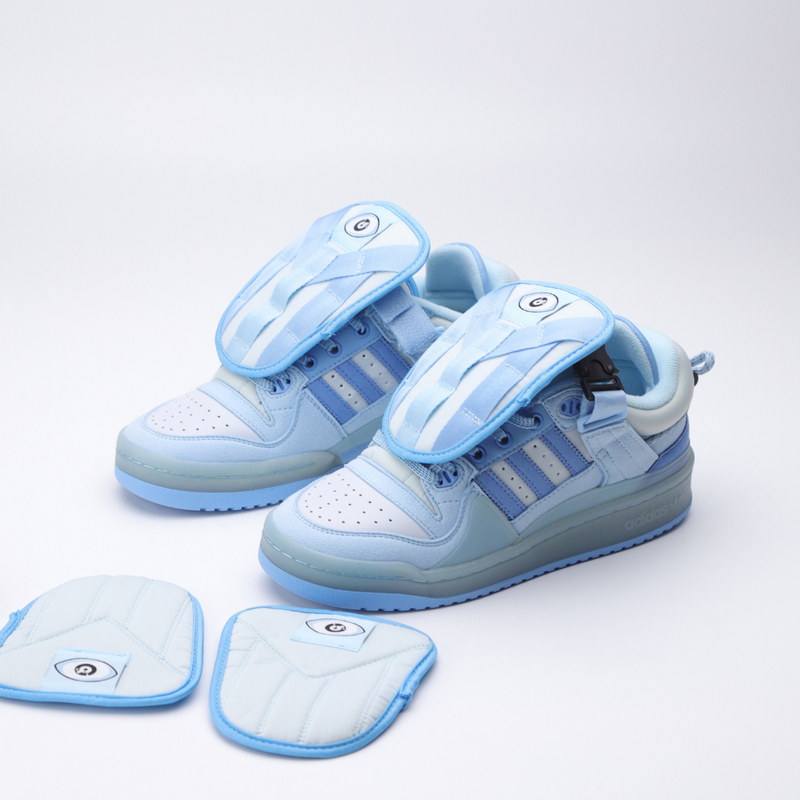 Bad Bunny x adidas Forum Buckle Low Blue Tint