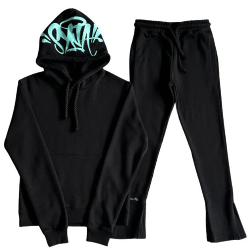 Tracksuit Syna Black/Baby Blue