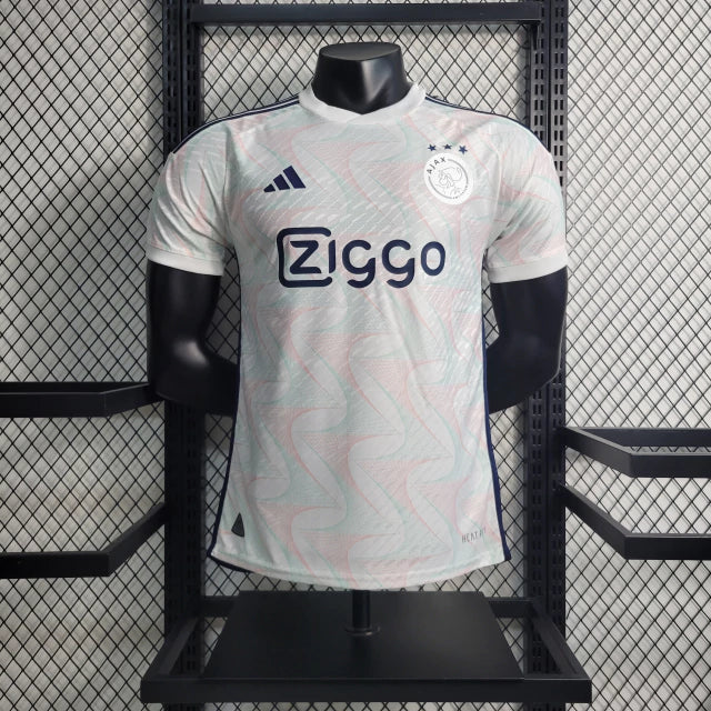 Camisa Ajax Away 23/24 s/n° Player Version Adidas - Branco