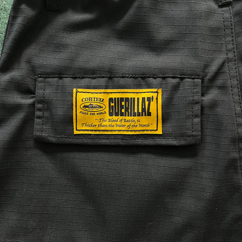 Short Cargo Corteiz Guerillaz Triple Black