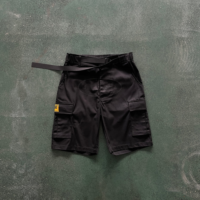 Short Cargo Corteiz Guerillaz Triple Black