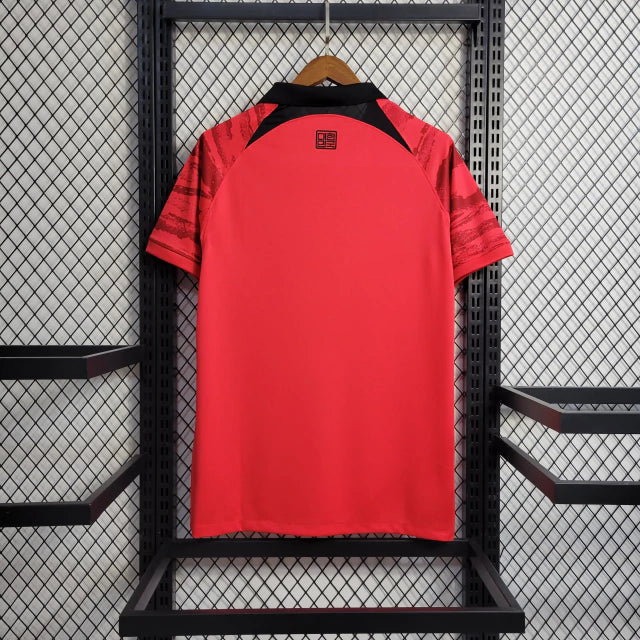 Camisa Coréia do Sul Home 22/23 S/n° Torcedor Nike - Vermelho