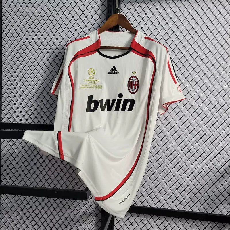 Camisa do Milan Retro II Branca 2006/2007 - Kaká 22