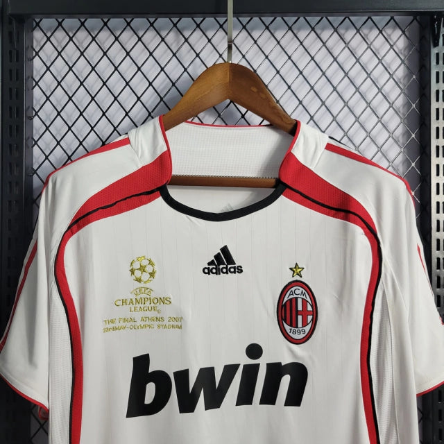 Camisa do Milan Retro II Branca 2006/2007 - Kaká 22